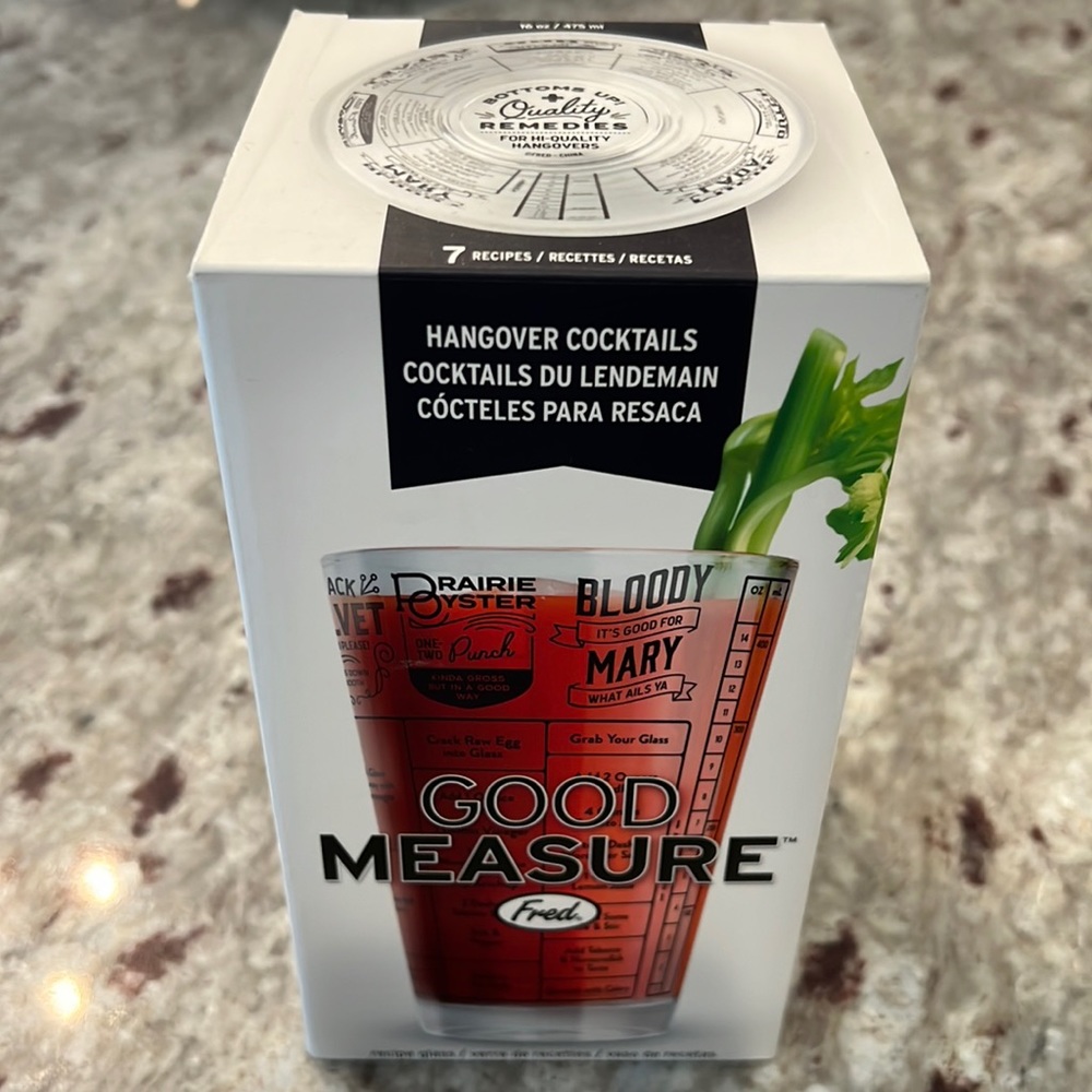 Good measure cocktail glass 🍹